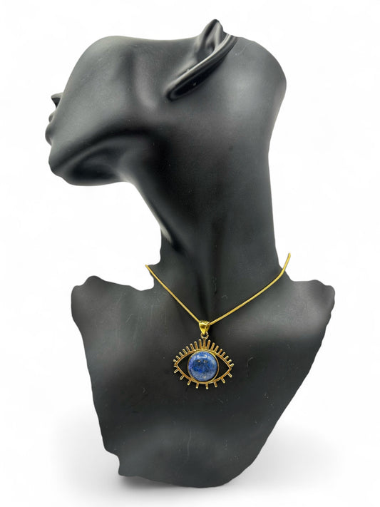 Lapis Eye Pendant