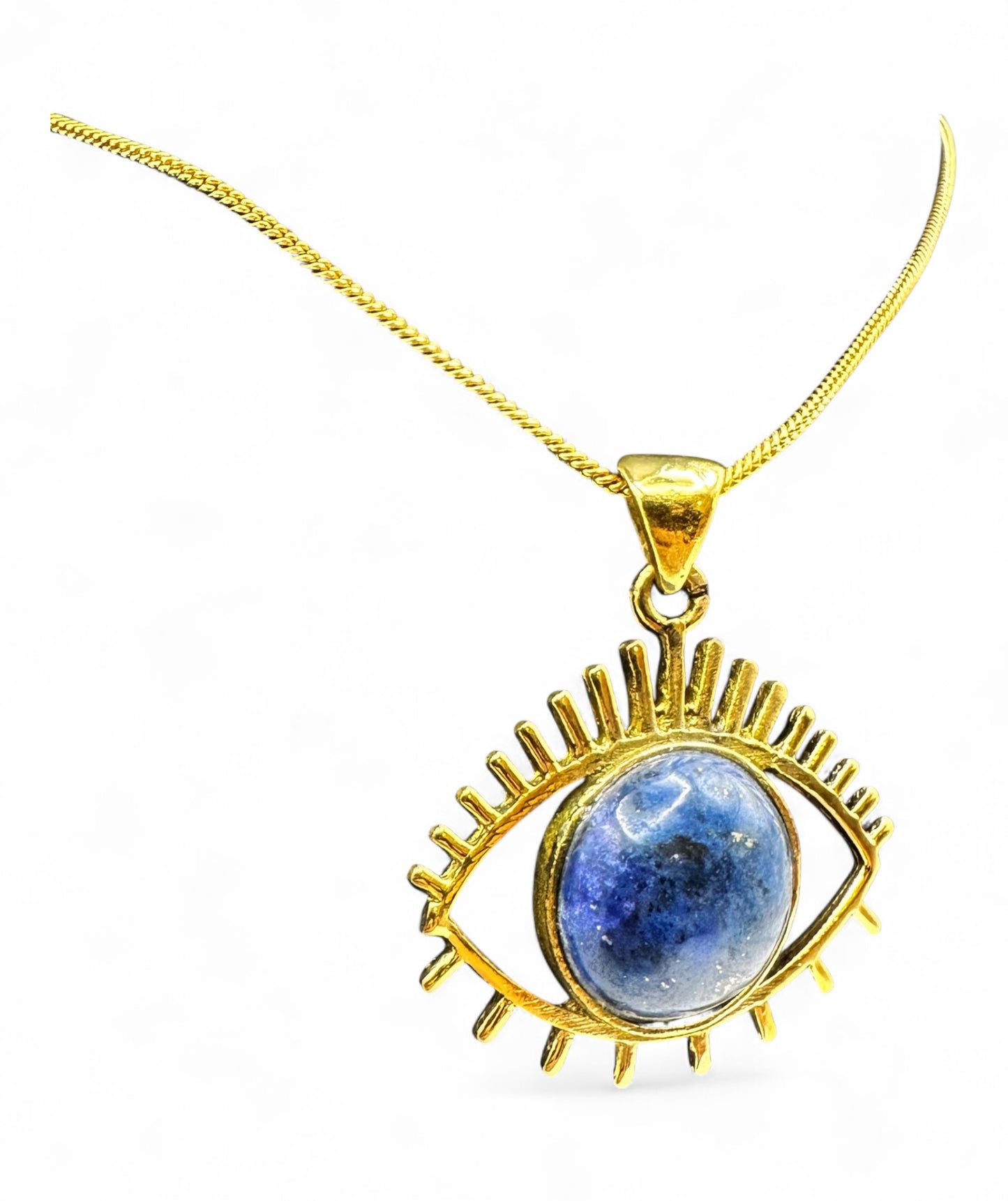 Lapis Eye Pendant