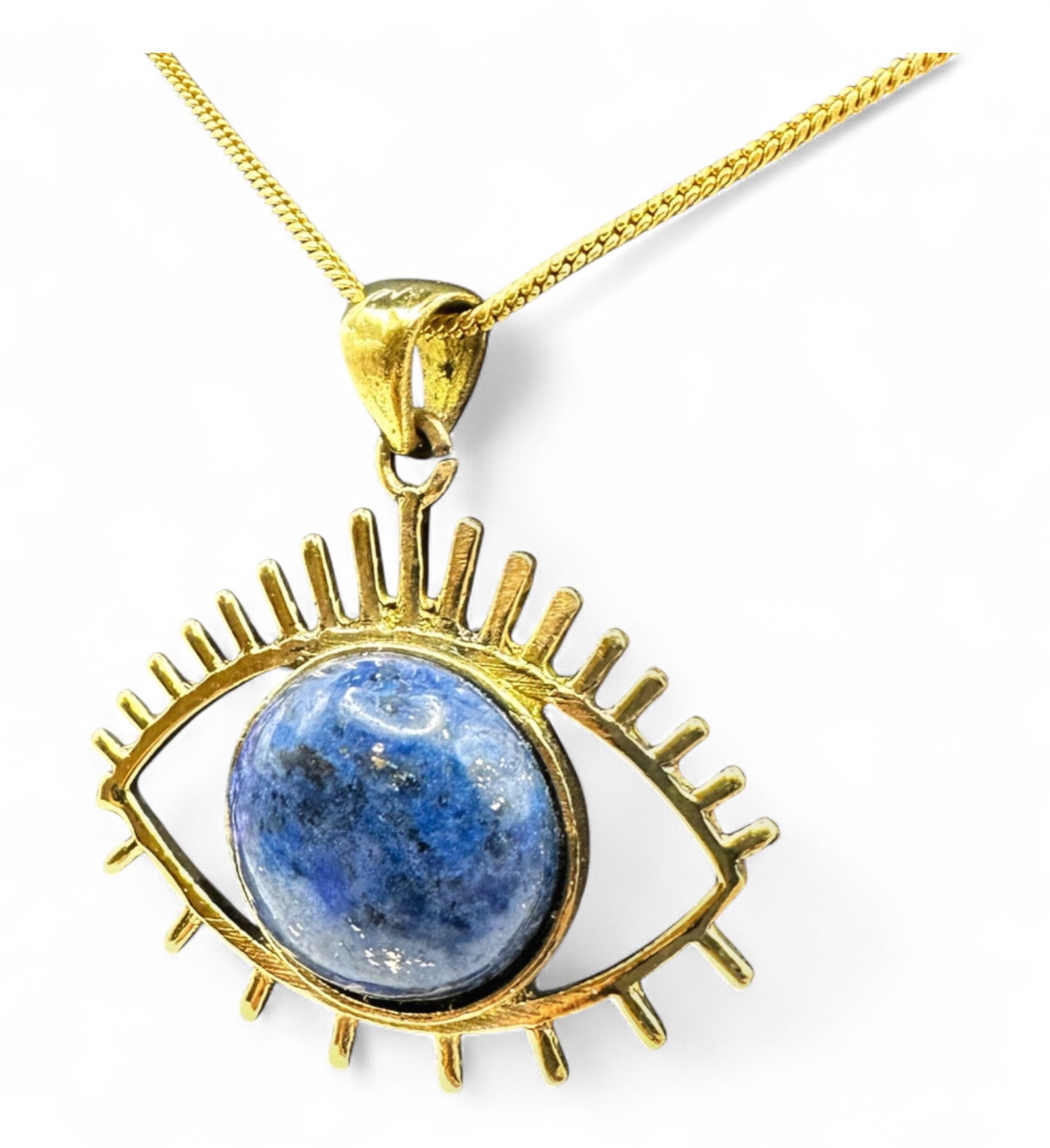 Lapis Eye Pendant