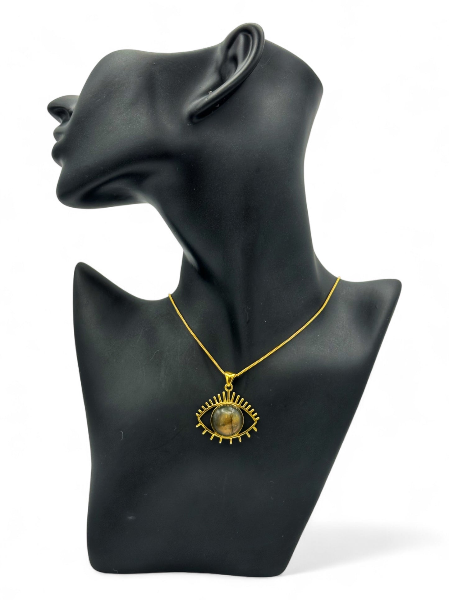 Labradorite Eye Pendant