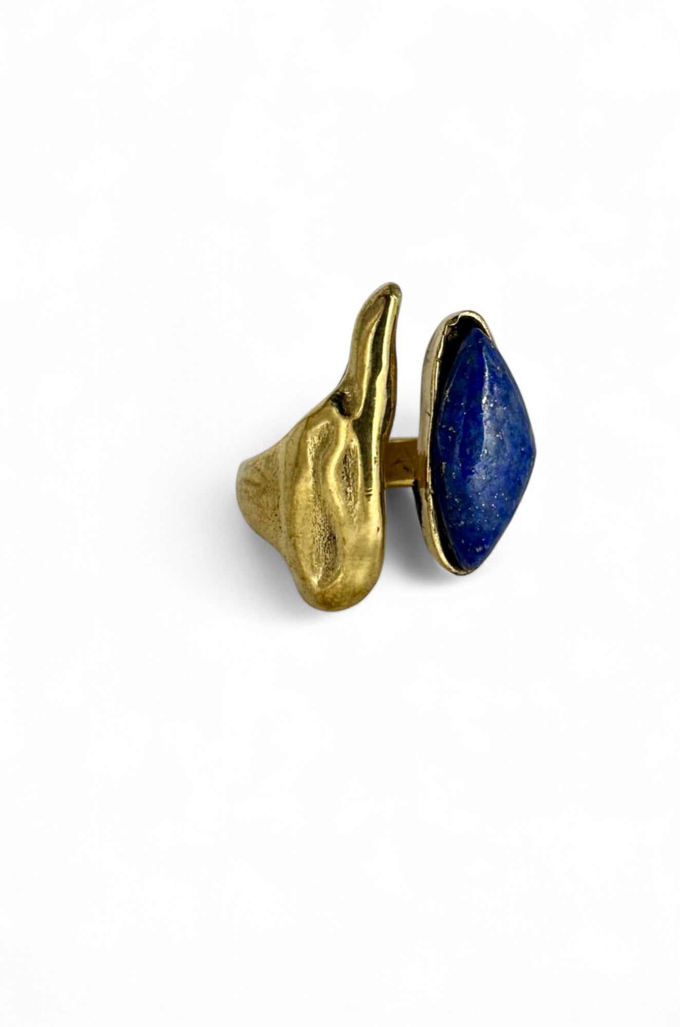 Lapis Wave Ring