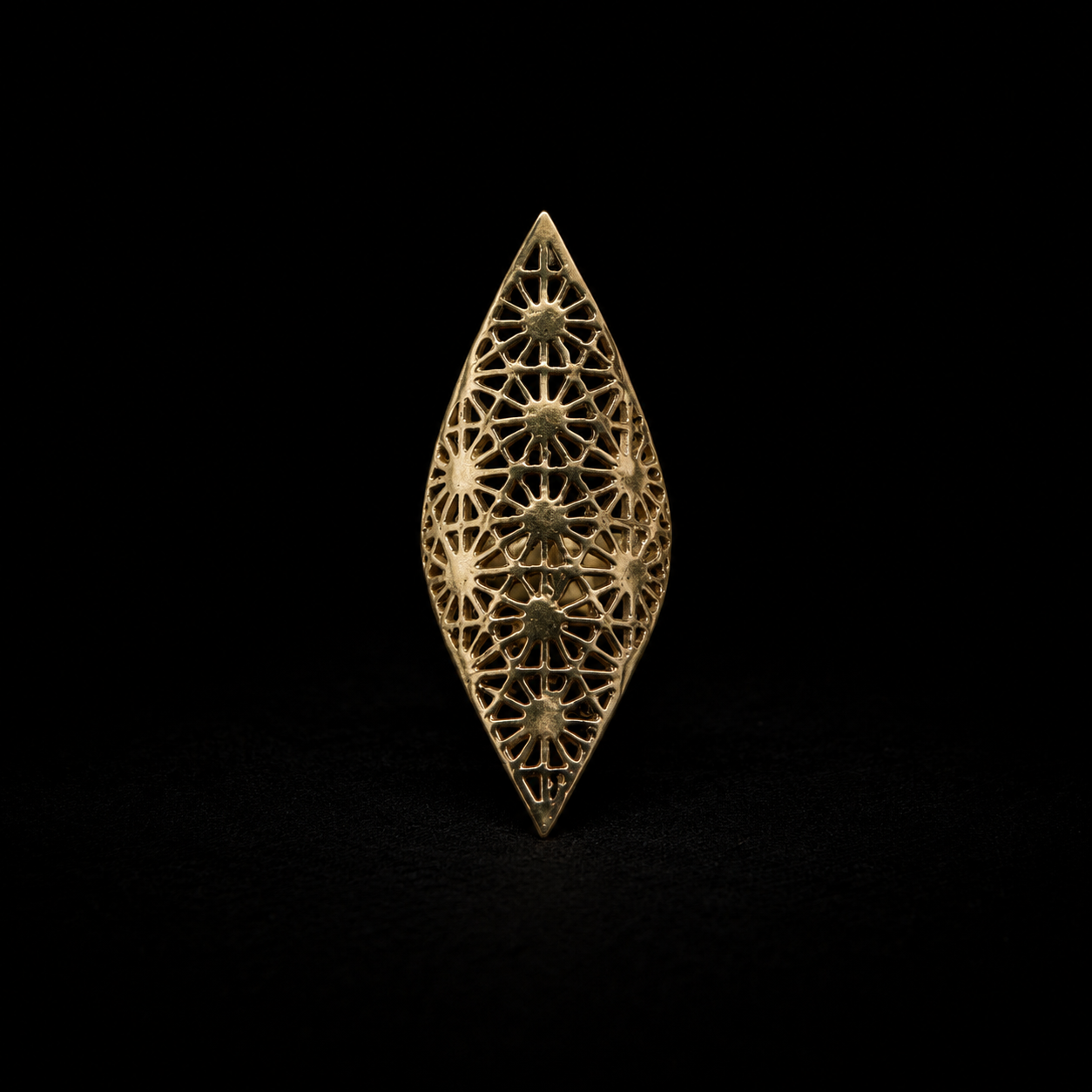 Filigree Marquise Statement Ring