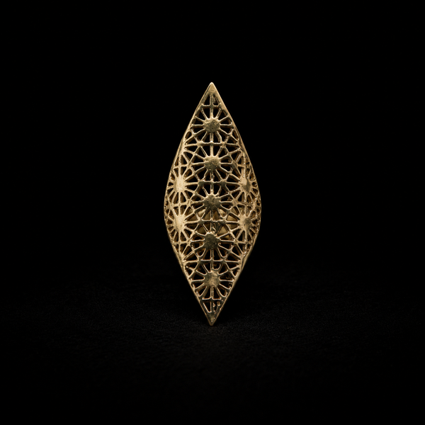 Filigree Marquise Statement Ring
