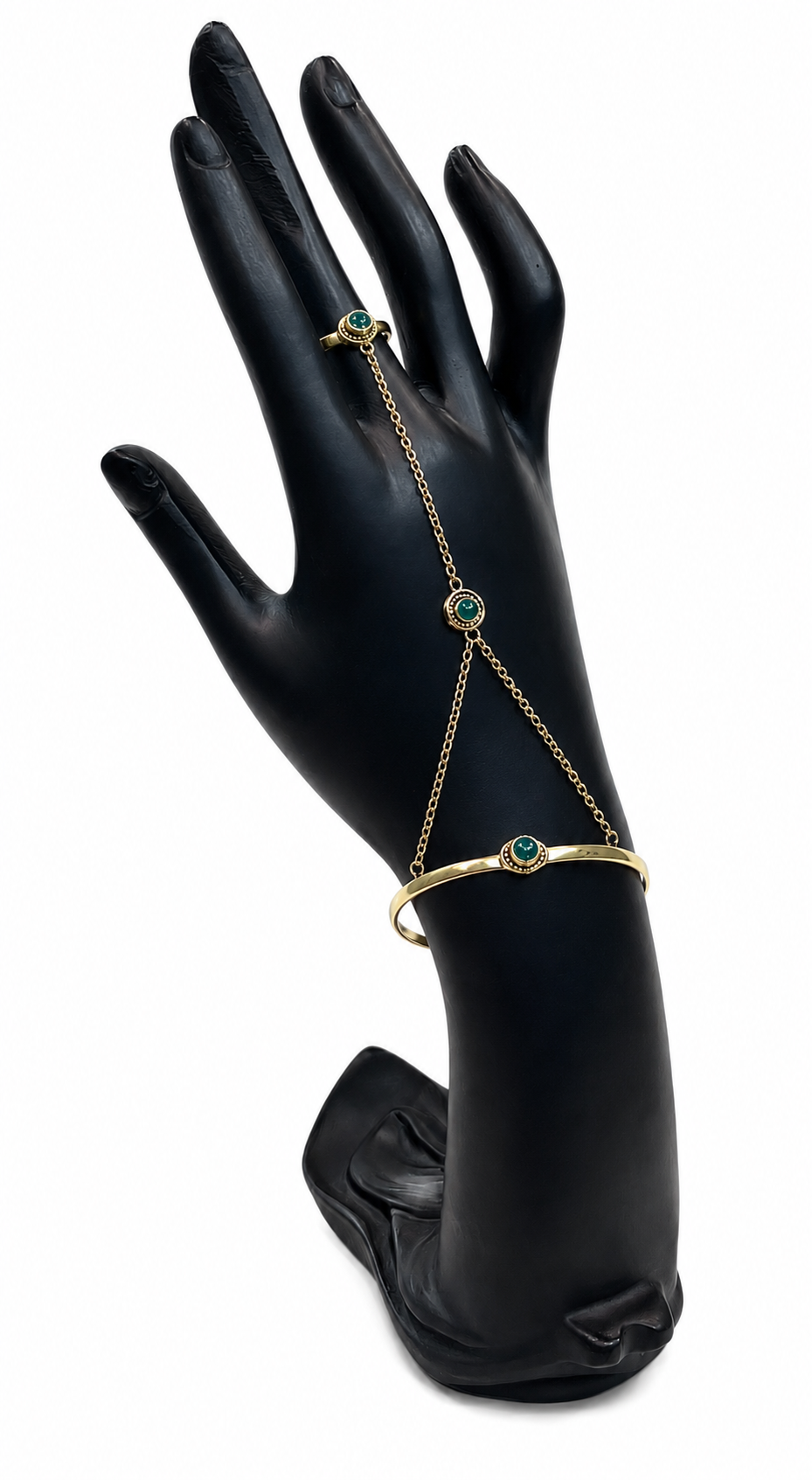 Green Onyx Hand-chain