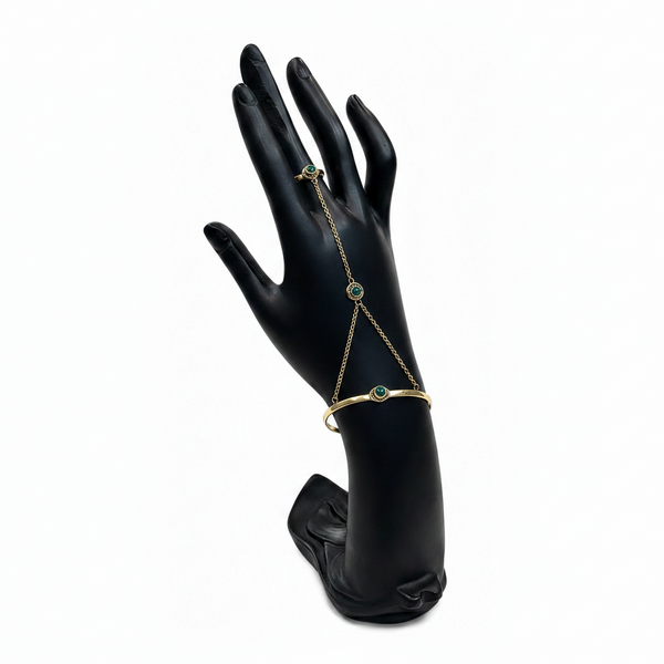 Green Onyx Hand-chain