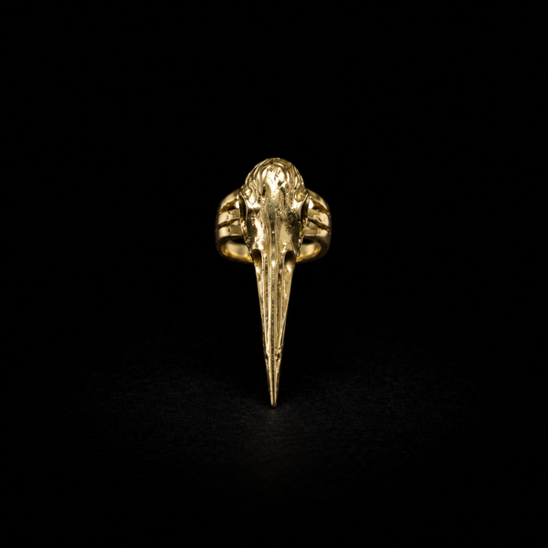 Raven Skull Ring